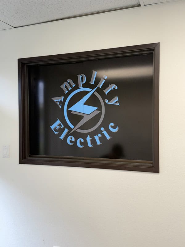Color Printed, Interior window graphic
