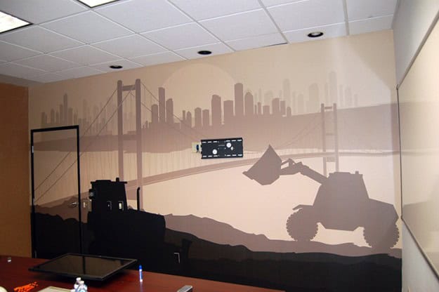 Conference Room wall graphic